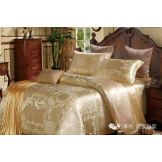 Wensli Bedding set - Silk golden 